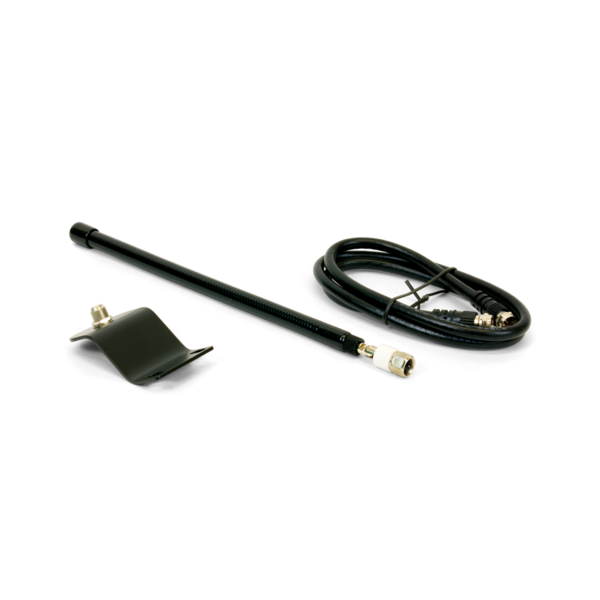 ANT 029 RUBBER DUCKIE ANTENNA, WITH F CONNECTOR, MOUNTING BRACKET AND COAXIAL CABLE FOR USE WITH